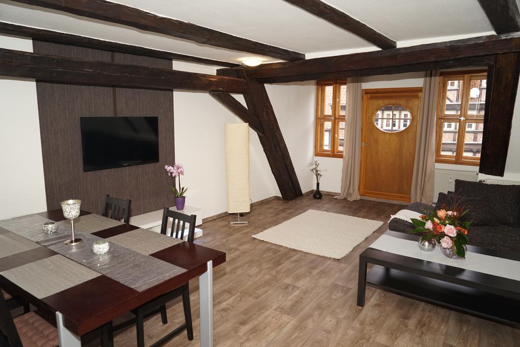 Appartement Kaufmannshaus Anno 1613 à Quedlinbourg Chambre photo