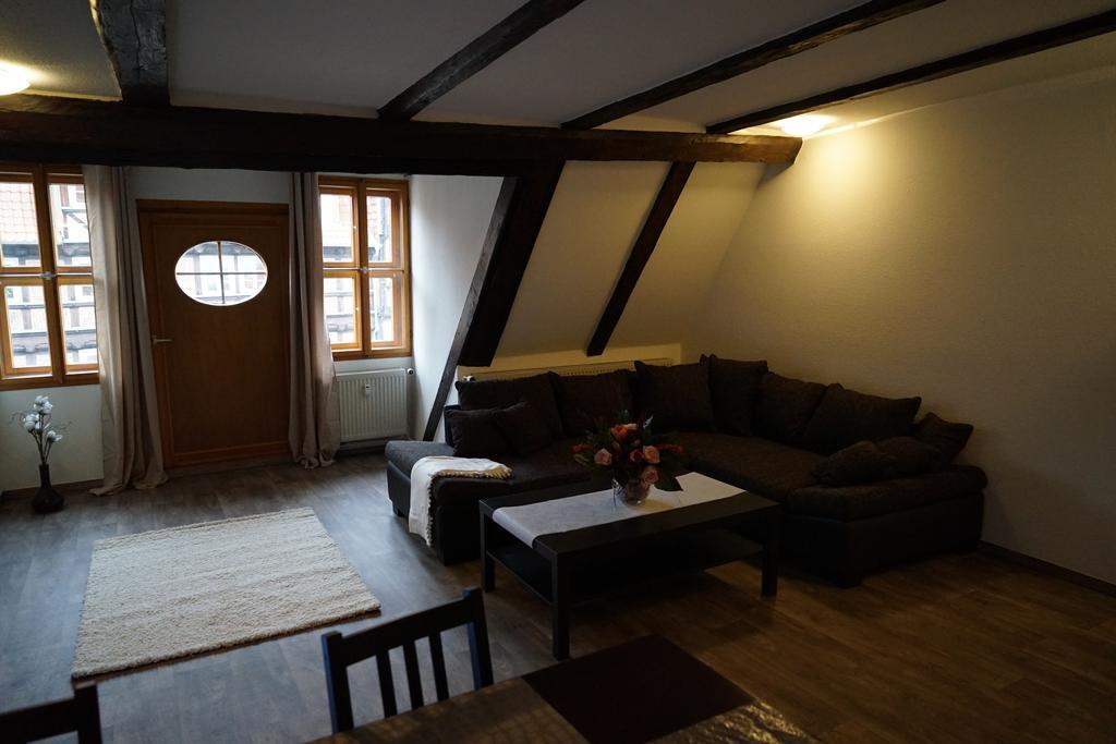 Appartement Kaufmannshaus Anno 1613 à Quedlinbourg Chambre photo