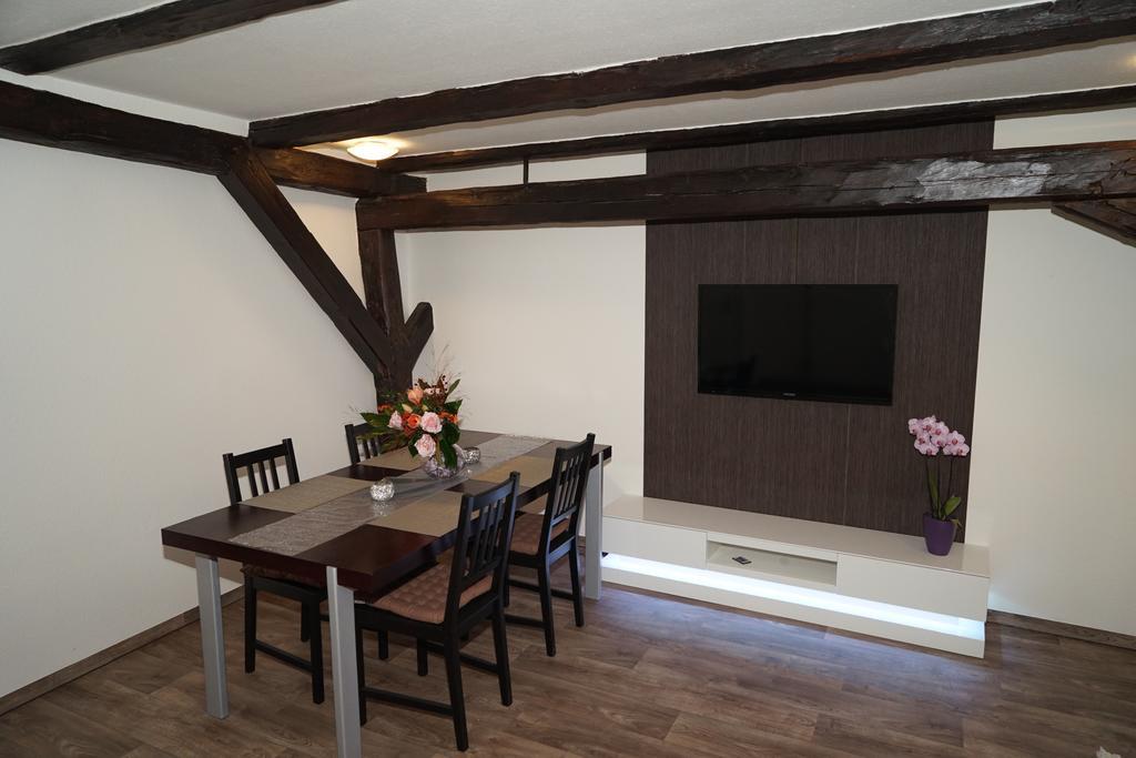 Appartement Kaufmannshaus Anno 1613 à Quedlinbourg Chambre photo