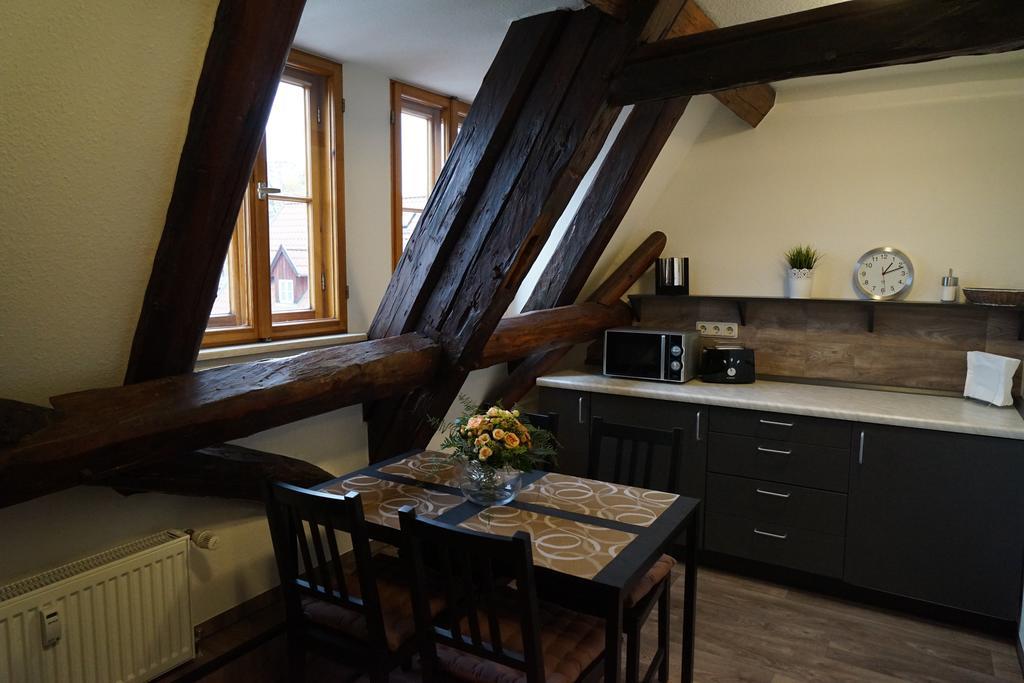 Appartement Kaufmannshaus Anno 1613 à Quedlinbourg Chambre photo
